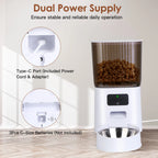 5L Automatic Pet Feeder Timed 2.4G WiFi Cat Feeder