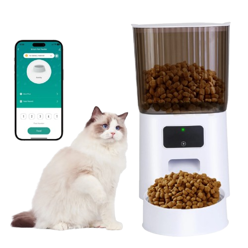 5L Automatic Pet Feeder Timed 2.4G WiFi Cat Feeder