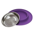 essy Cats Single Silicone Cat Bowl & Feeder Mat Set - Non-Slip, Spill-Proof Food & Water Station